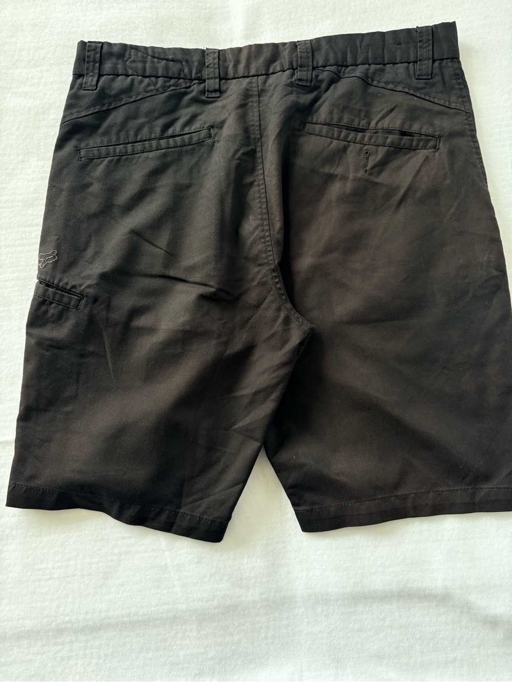 Fox Racing Mens Black Shorts Sz 36,  Pre-Owned Good, Skater, Moto, Casual, Y2K